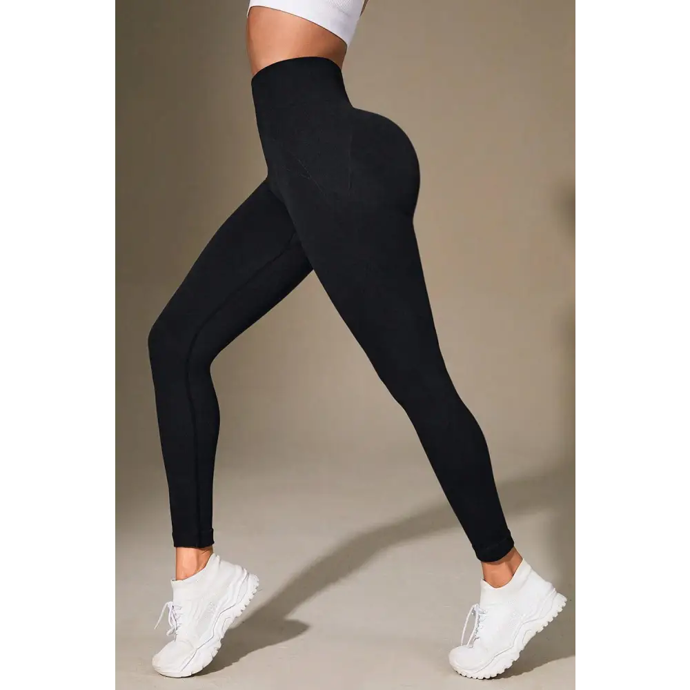 Wide Waistband Sports Leggings