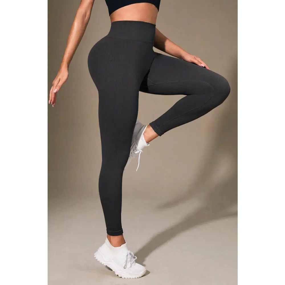 Wide Waistband Sports Leggings