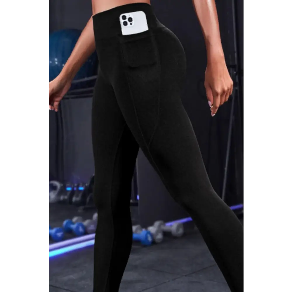 Wide Waistband Sports Leggings