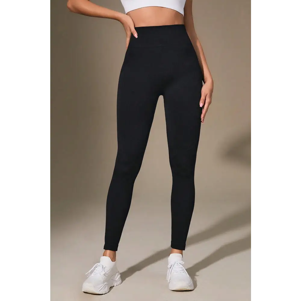 Wide Waistband Sports Leggings