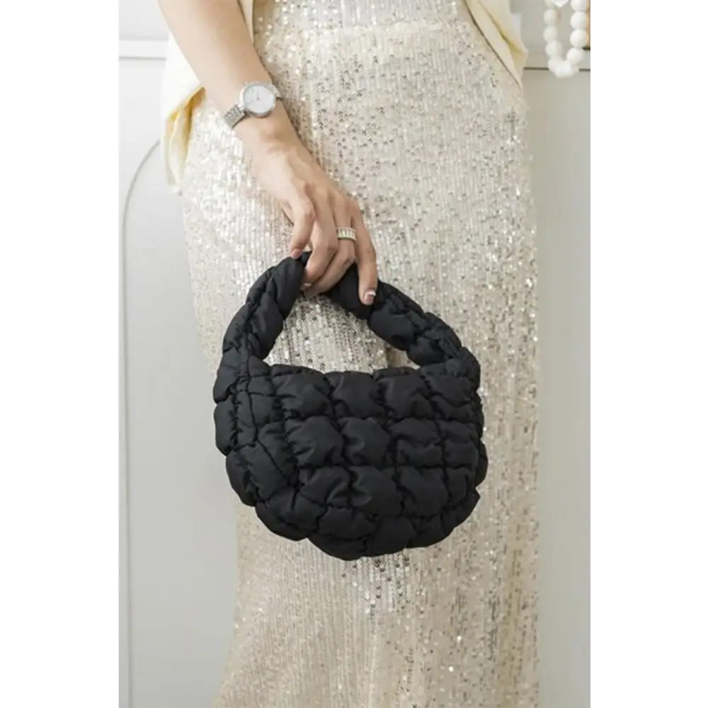 Zenana Quilted Micro Puffy Handbag Elevates Your Style