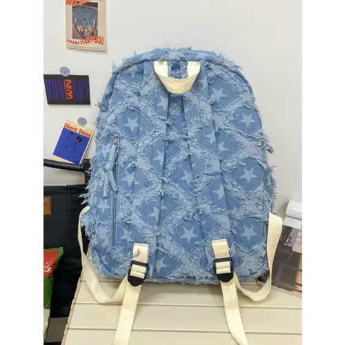 Zibelle Denim Backpack Bag