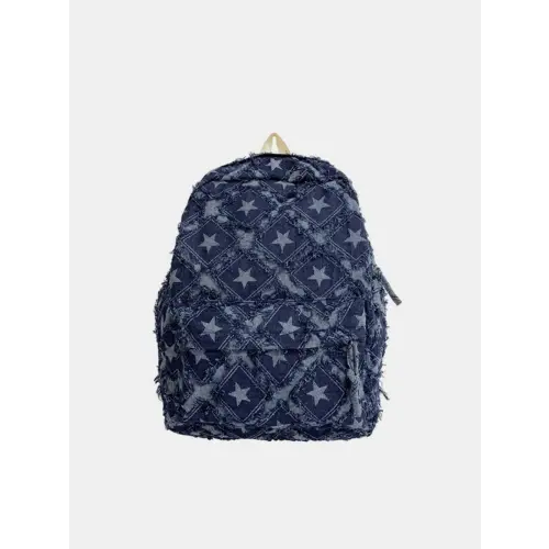 Zibelle Denim Backpack Bag