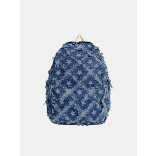 Zibelle Denim Backpack Bag