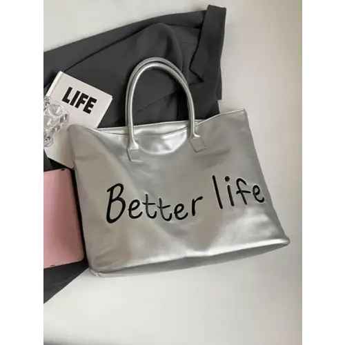 Zibelle PU Leather Tote Bag