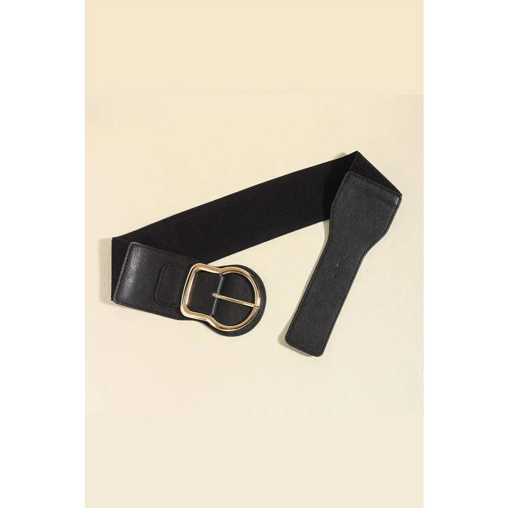 Zinc Alloy PU Leather Belt